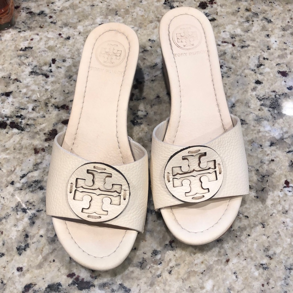 Tory Burch Wedges, sandals, size 7